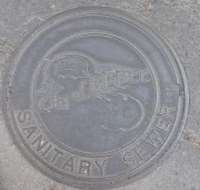 301 - Bisbee Manhole Cover